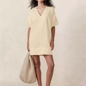 NWT- Banana Republic - Livia Linen Mini Dress
